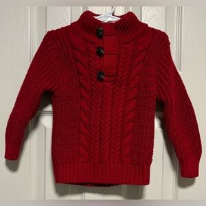 Baby Gap Outlet Elbow Patch Mockneck Sweater